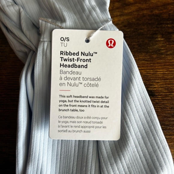 Lululemon Light Blue Headband - Picture 4 of 6
